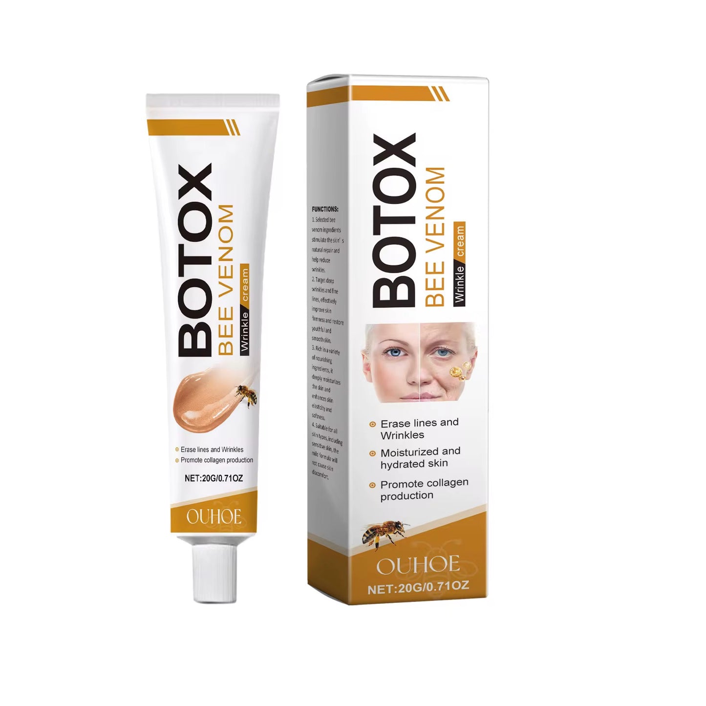 Ouhoe - Botox Bee Venom Wrinkle Removal Cream